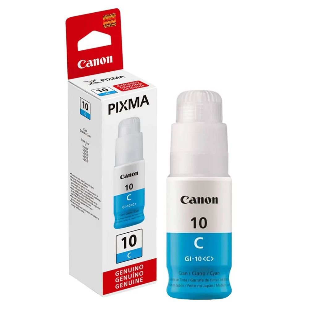 Botella de Tinta CANON GI-10 Color Cian