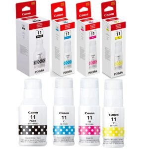 KIT PACK Botellas de Tinta GI-11 Color N, C, M, A
