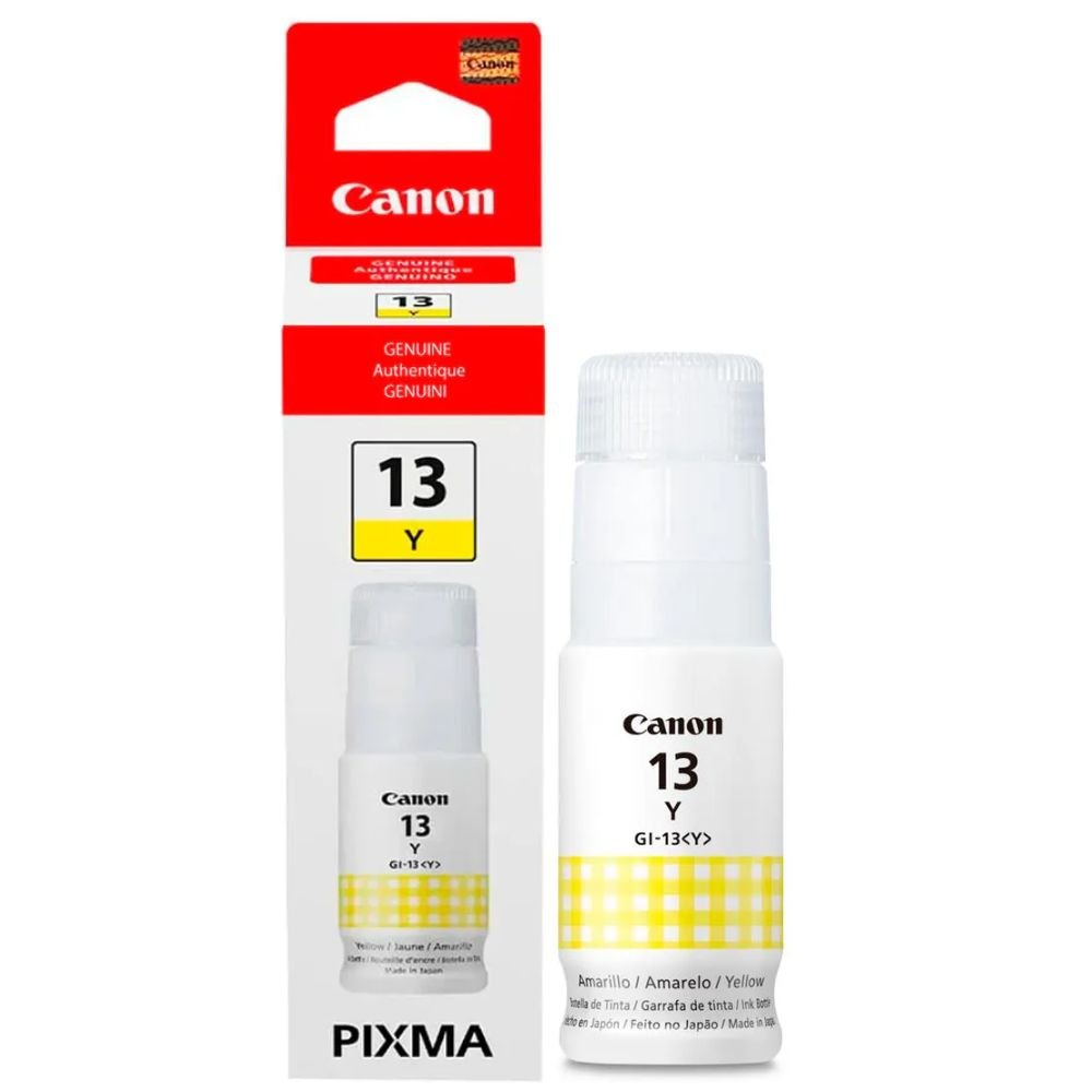 Botella de Tinta CANON GI-13 Color Amarillo