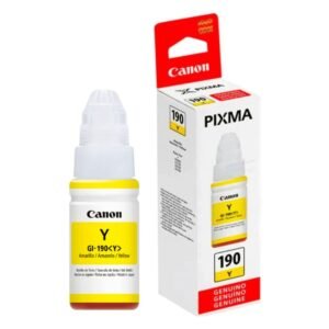 Botella de Tinta CANON GI 190 Color Amarillo