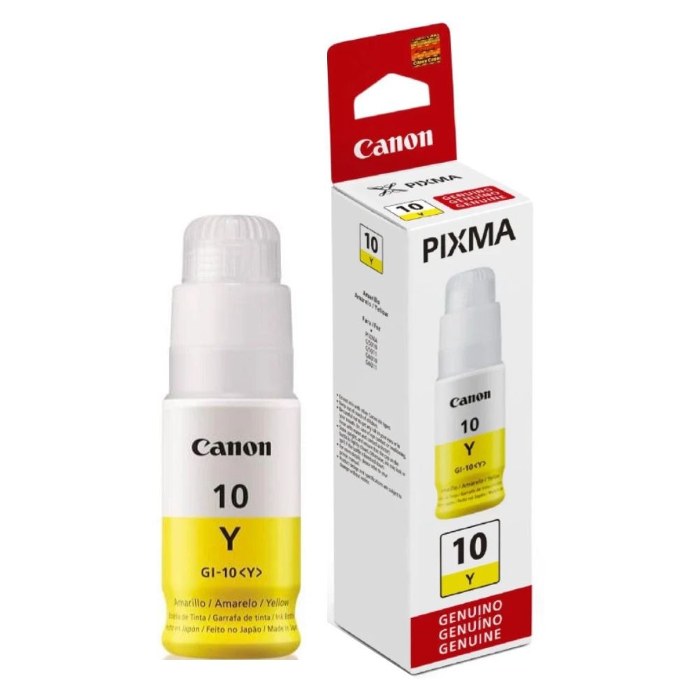 Botella de Tinta CANON GI-10 Color Amarillo