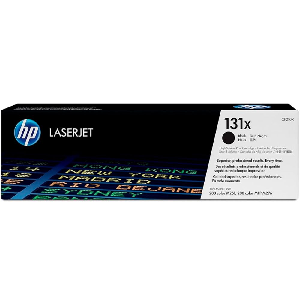 Tóner HP LaserJet 131X Negro