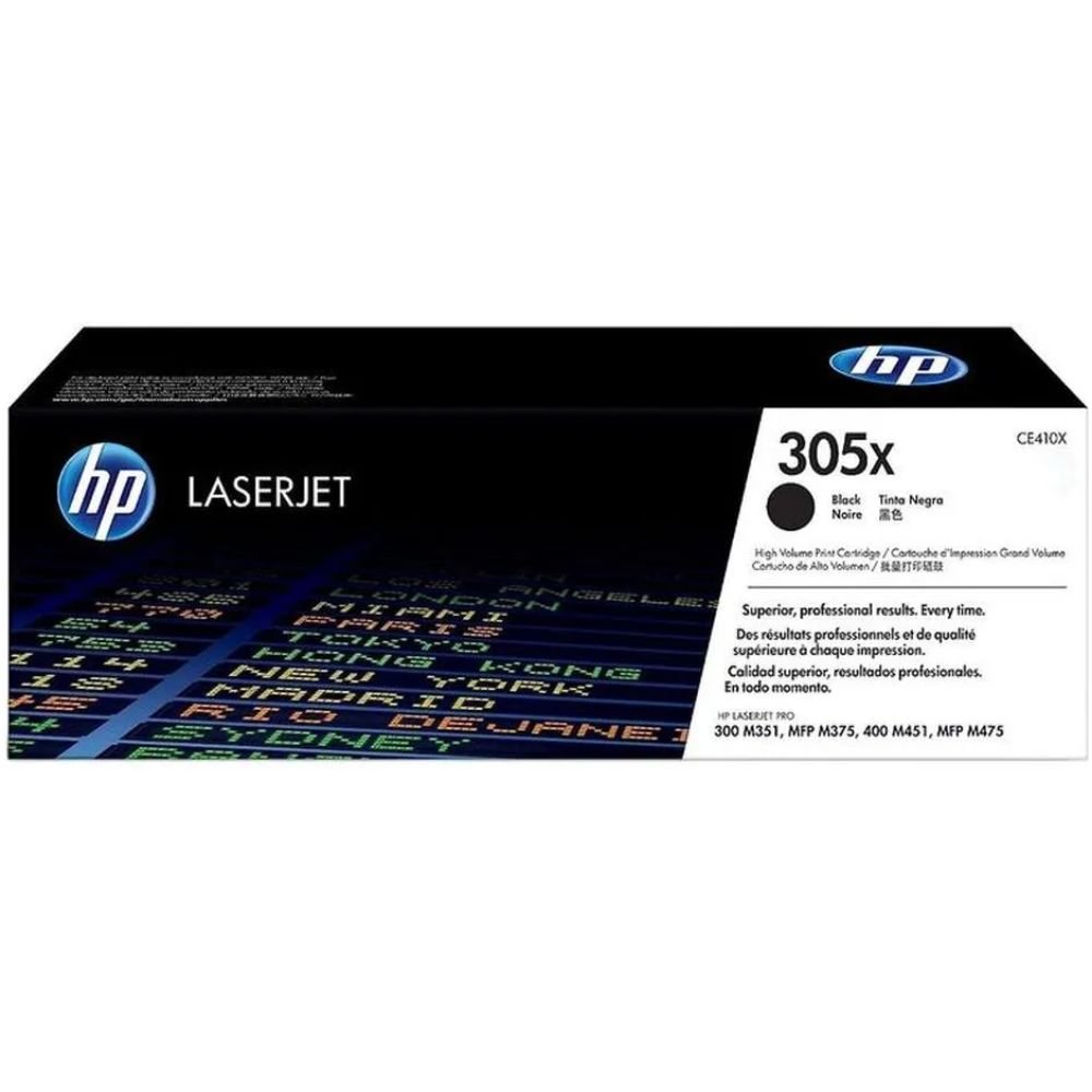 Tóner HP LaserJet 305X NEGRO