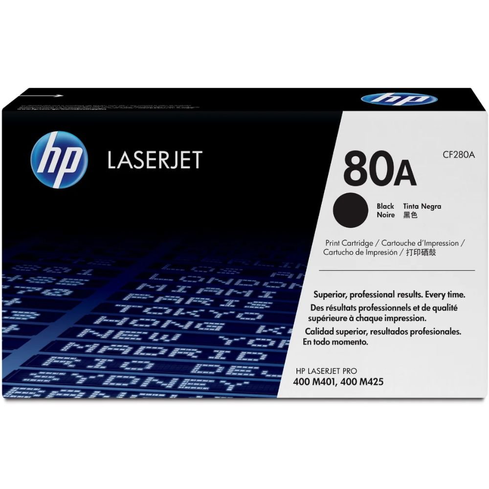 Toner HP LaserJet 80A NEGRO