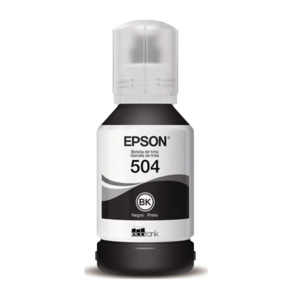 Botella de Tinta EPSON 504 Color Negro - Imagen 3