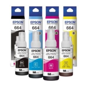 KIT PACK Botellas de Tinta 664 Color N, C, M, A
