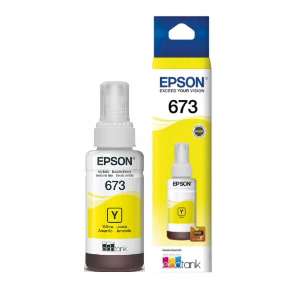 Botella de Tinta EPSON 673 Color Amarillo