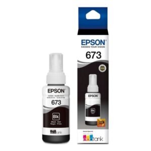 Botella de Tinta EPSON 673 Color Negro
